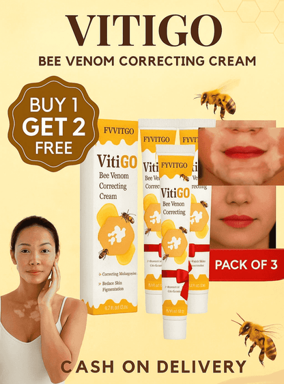 New Revitalizing Bee Venom Cream Natural Skin Restoration. Buy 1 - Get 2 Free. Pay only ₹999